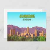 Albuquerque New Mexico Vintag Postkarte (Vorne/Hinten)