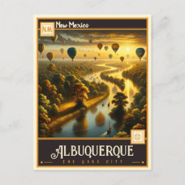 Albuquerque, New Mexico | VINTAG Postkarte