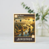 Albuquerque, New Mexico | VINTAG Postkarte (Stehend Vorderseite)