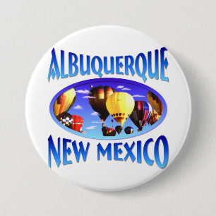 Albuquerque-New Mexiko Button