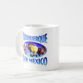 Albuquerque-New Mexiko Kaffeetasse (Vorderseite Links)