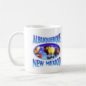 Albuquerque-New Mexiko Kaffeetasse (Links)