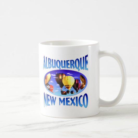 Albuquerque-New Mexiko Kaffeetasse (Rechts)