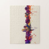 Albuquerque-New Mexiko-Skyline Puzzle (Vertikal)