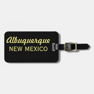 Albuquerque-New Mexiko Skyline-SG Gepäckanhänger
