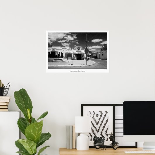 Albuquerque NM Poster (Heimbüro)
