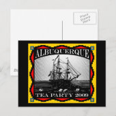 Albuquerque, NM Tea Party - Postkarte (Vorne/Hinten)