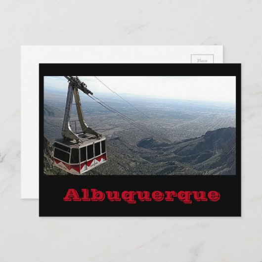 Albuquerque Postcard Postkarte (Vorne/Hinten)