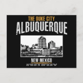 Albuquerque Postkarte (Vorderseite)