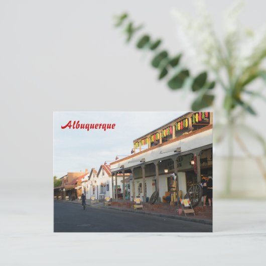 Albuquerque Postkarte (Stehend Vorderseite)