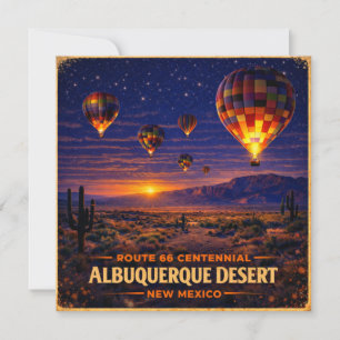 Albuquerque Route 66 Wüsten-Reisestationery