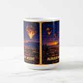 Albuquerque Route 66 Wüstenkaffee-Geschenkstil Kaffeetasse (Mittel)
