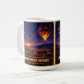 Albuquerque Route 66 Wüstenkaffee-Geschenkstil Kaffeetasse (Vorderseite Links)