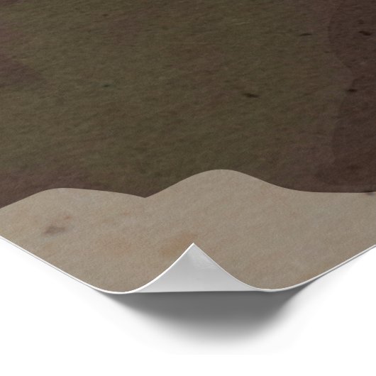 Albuquerque Sandia Berge Retro Reiseplaner Poster (Ecke)