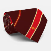 Albuquerque stripes-Flag Krawatte (Gerollt)