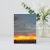 Albuquerque Sunset Postkarte (Stehend Vorderseite)