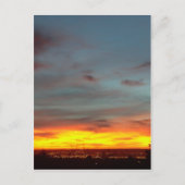 Albuquerque Sunset Postkarte (Vorderseite)