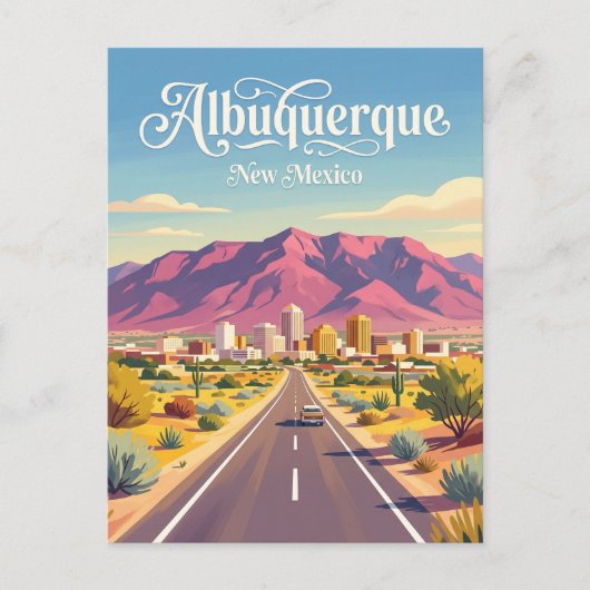 Albuquerque USA Postkarte (Vorderseite)