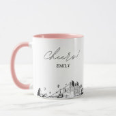 Albuquerque Wedding Personalisiert Coffee Tasse (Links)
