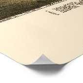 Alburtis und Lockridge, PA Panoramablick - 1893 Poster (Ecke)