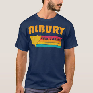 Albury New South Wales Vintag Distressed Souvenir T-Shirt