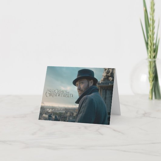 Albus Dumbledore Foto Karte (Vorderseite)