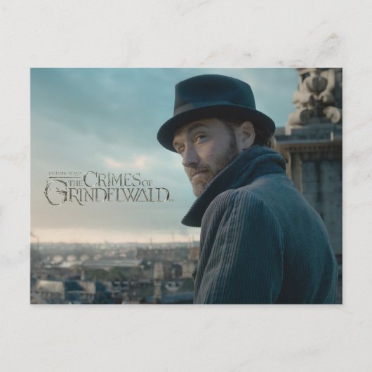 Albus Dumbledore Foto Postkarte (Vorderseite)