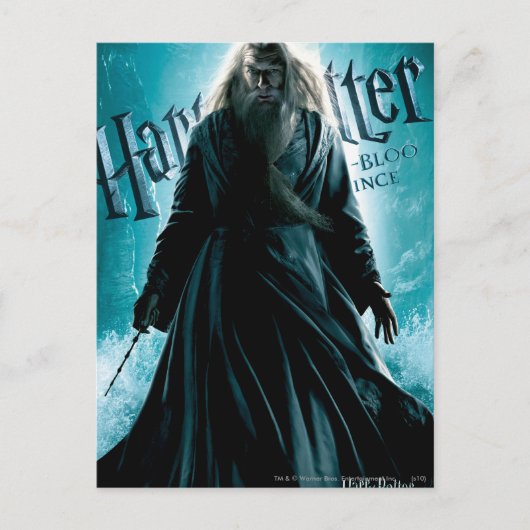 Albus Dumbledore HPE6 1 Postkarte (Vorderseite)