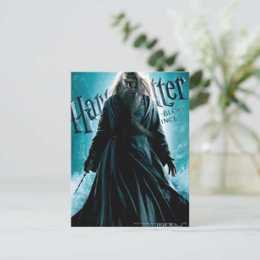 Albus Dumbledore HPE6 1 Postkarte (Stehend Vorderseite)