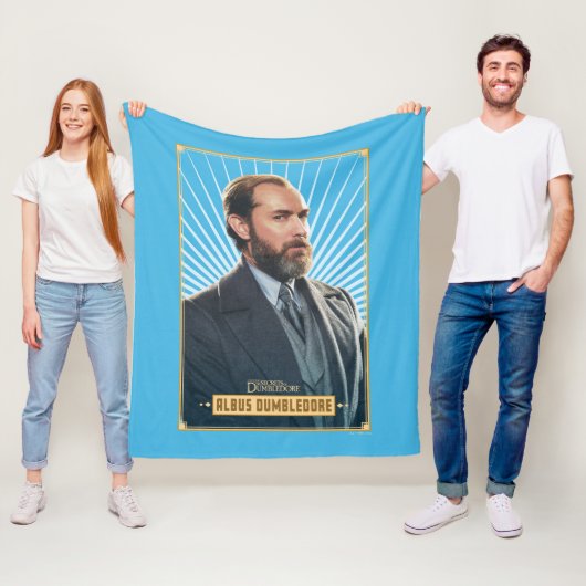 Albus Dumbledore-Zeichen Grafik Fleecedecke (Beispiel)