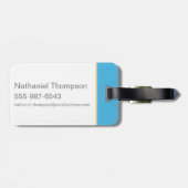 Albus Dumbledore-Zeichen Grafik Gepäckanhänger (Rückseite horizontal)