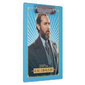 Albus Dumbledore-Zeichen Grafik Klemmbrett (Rechts)