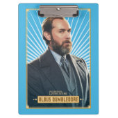 Albus Dumbledore-Zeichen Grafik Klemmbrett (Vorderseite)