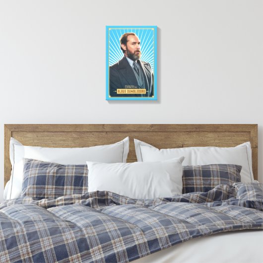 Albus Dumbledore-Zeichen Grafik Leinwanddruck (Insitu (Schlafzimmer))