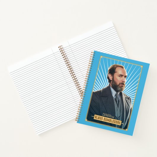 Albus Dumbledore-Zeichen Grafik Notizblock (Innenseite)