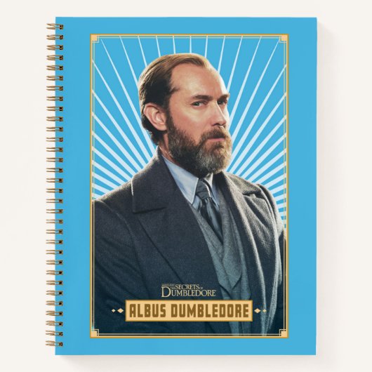 Albus Dumbledore-Zeichen Grafik Notizblock (Vorderseite)