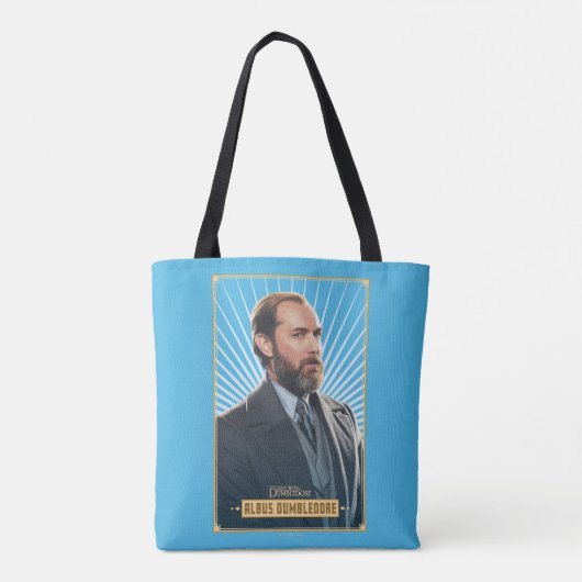 Albus Dumbledore-Zeichen Grafik Tasche (Rückseite)