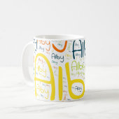 Alby Kaffeetasse (Vorderseite Links)