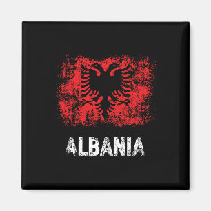 Albynischer Patriot Albynia Unabhängigkeitstag Alb Magnet