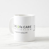 ALCA-Tasse mit Mission Kaffeetasse (Vorderseite Links)