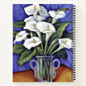 Alcatraces, Blumenbilder, Notizblock (Rückseite)