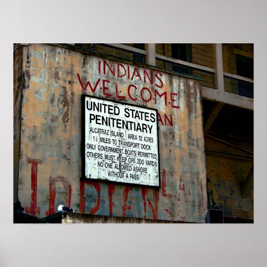 ALCATRAZ BESETZT POSTER (Vorne)