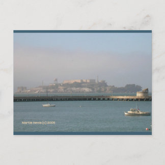Alcatraz | Blue Beach Song™ Postkarte