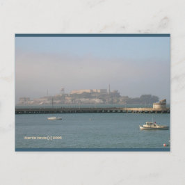 Alcatraz | Blue Beach Song™ Postkarte