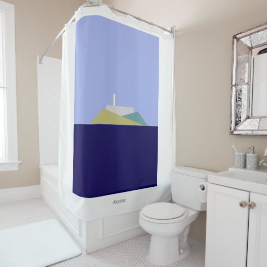 Alcatraz Duschvorhang! Duschvorhang (Beispiel)