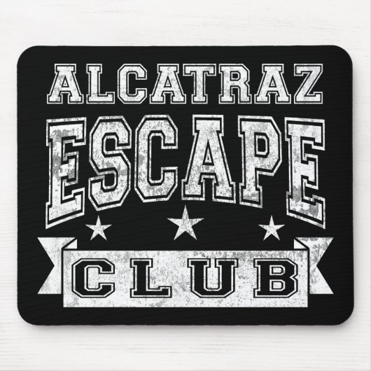 Alcatraz Escape Club Mousepad (Vorne)