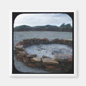 Alcatraz Fire Pit Magnet (Vorne)