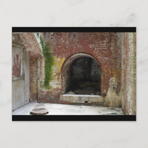 Alcatraz Fireplace Postkarte
