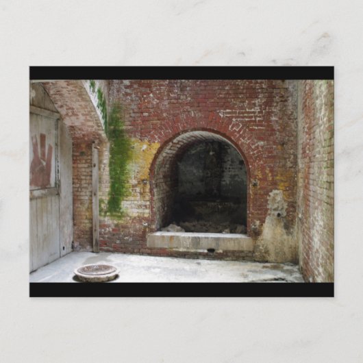 Alcatraz Fireplace Postkarte (Vorderseite)