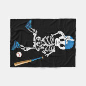 Alcatraz Gefängnis Funny Prisoner Kostüm Halloween Fleecedecke (Vorderseite (Horizontal))